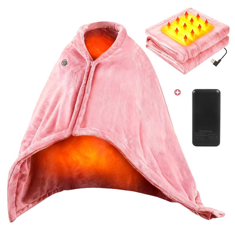 CozyHaven™ Heated Blanket Shawl
