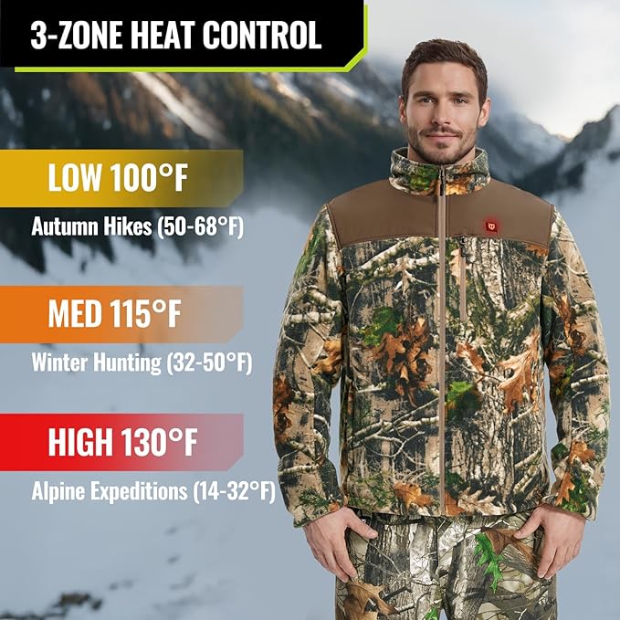 Auravul™ Men's Tidewe Heated Hunting Jacket